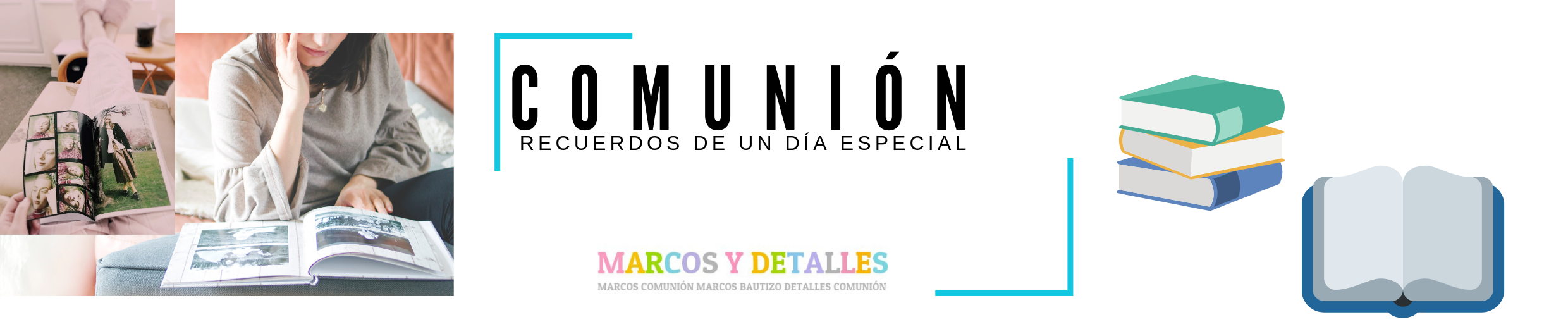 ÁLBUM COMUNIÓN - MARCOS Y DETALLES